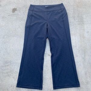 Duluth Pants yoga Leggings Pilates Navy Blue